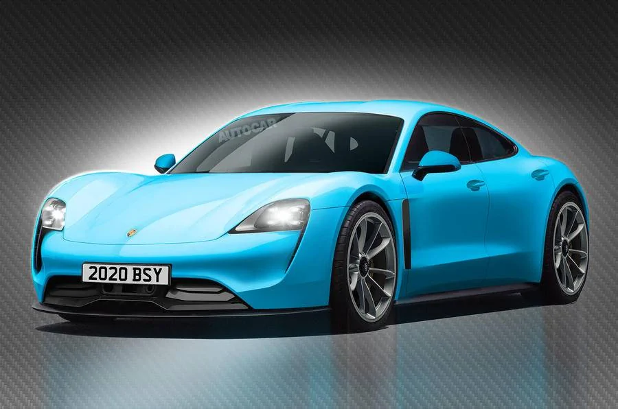 Porsche Taycan Porsche Taycan Renderings Porsche-Taycan-Production-Rendering1
