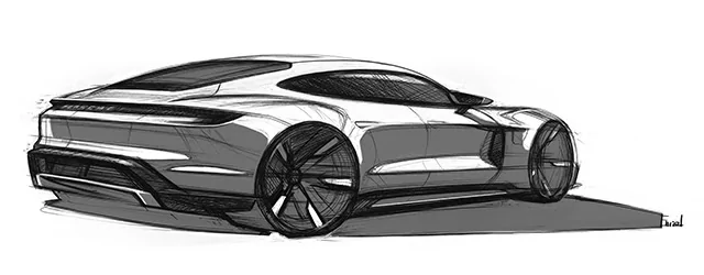 Porsche Taycan Porsche Taycan Renderings Taycan