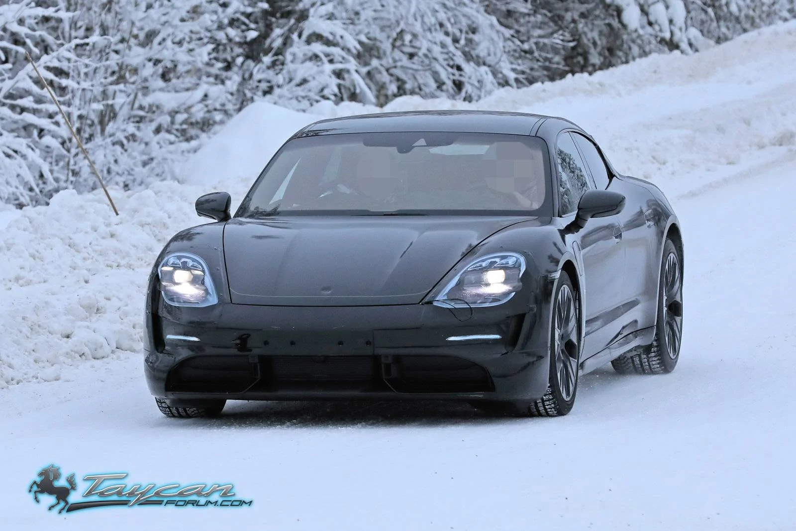 Porsche Taycan Most detailed Taycan spy pics yet, with first look at carbon ceramic brakes Porsche-Taycan-Prototype-_SB18008