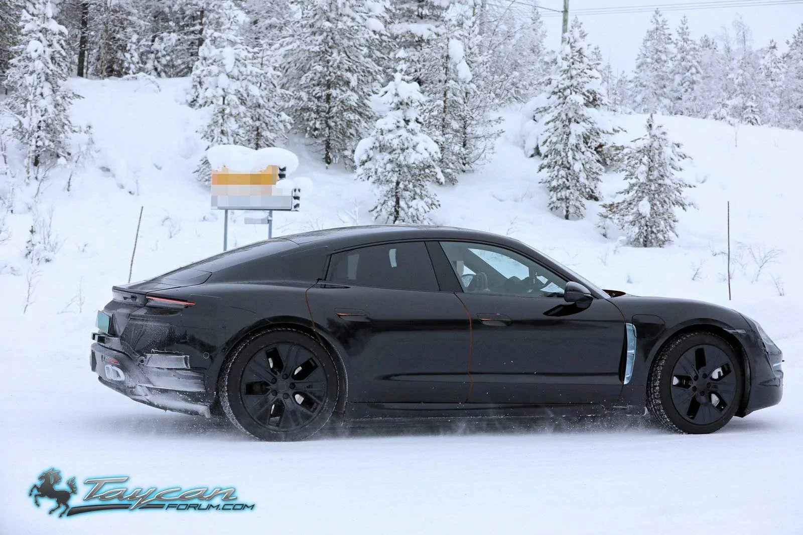 Porsche Taycan Most detailed Taycan spy pics yet, with first look at carbon ceramic brakes Porsche-Taycan-Prototype-_SB18022