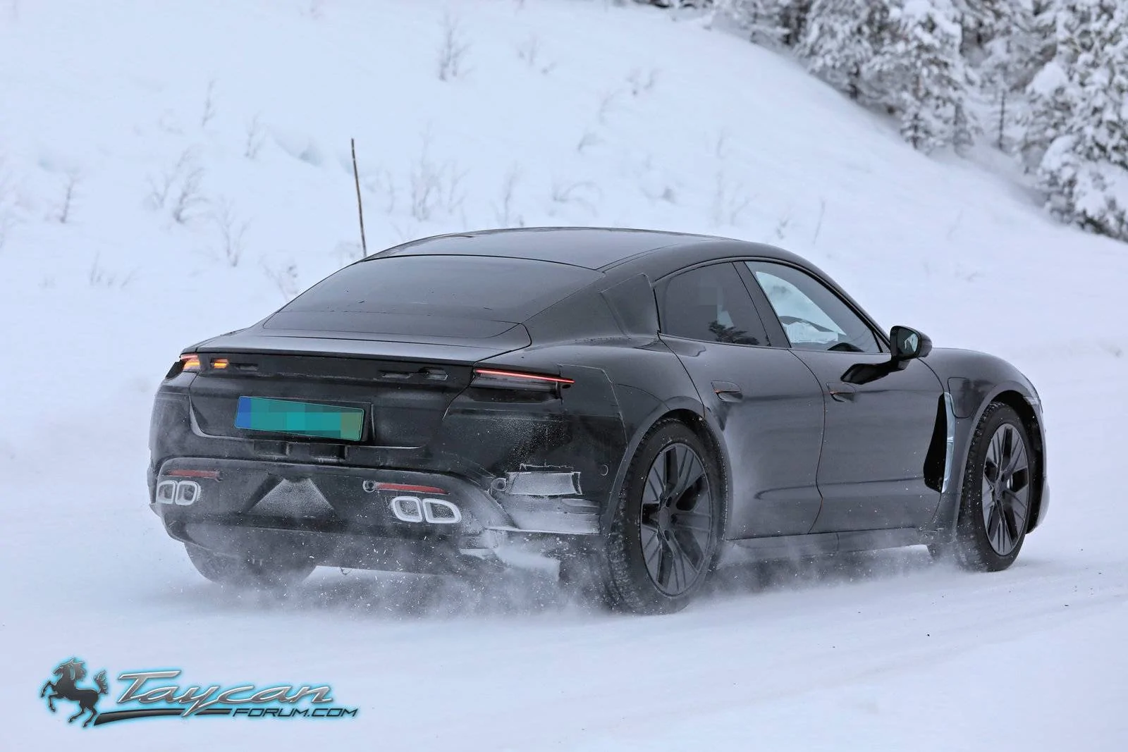 Porsche Taycan Most detailed Taycan spy pics yet, with first look at carbon ceramic brakes Porsche-Taycan-Prototype-_SB18027
