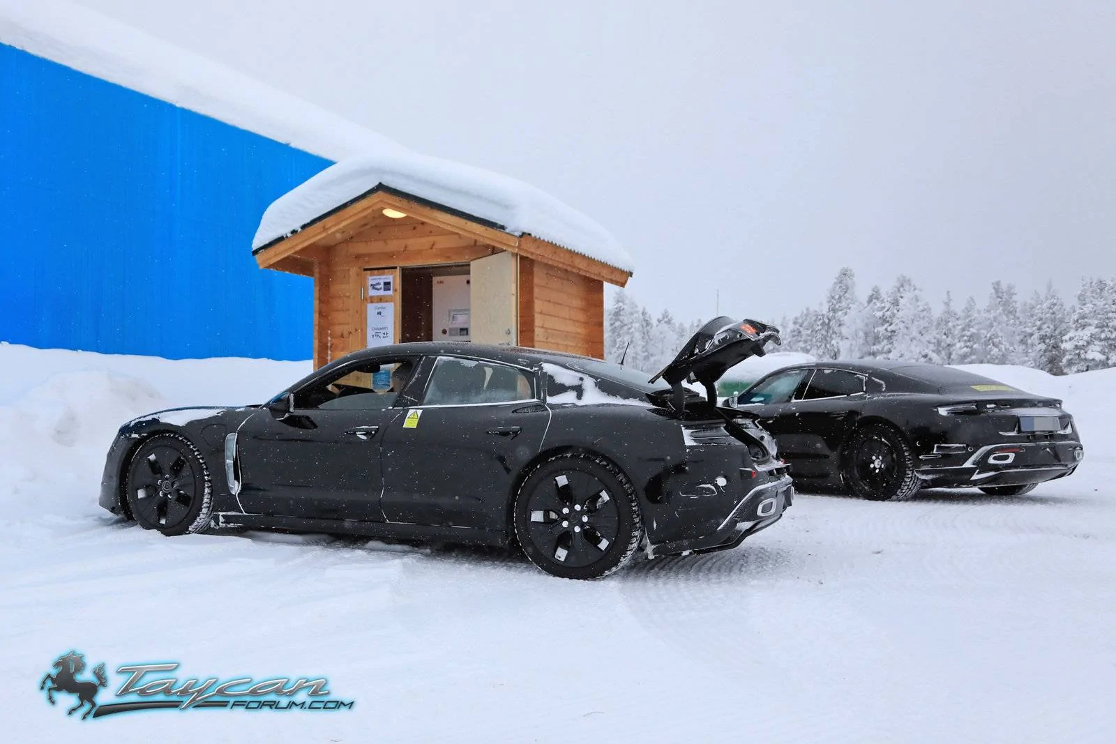 Porsche Taycan Most detailed Taycan spy pics yet, with first look at carbon ceramic brakes Porsche-Taycan-Prototype-_SB18066