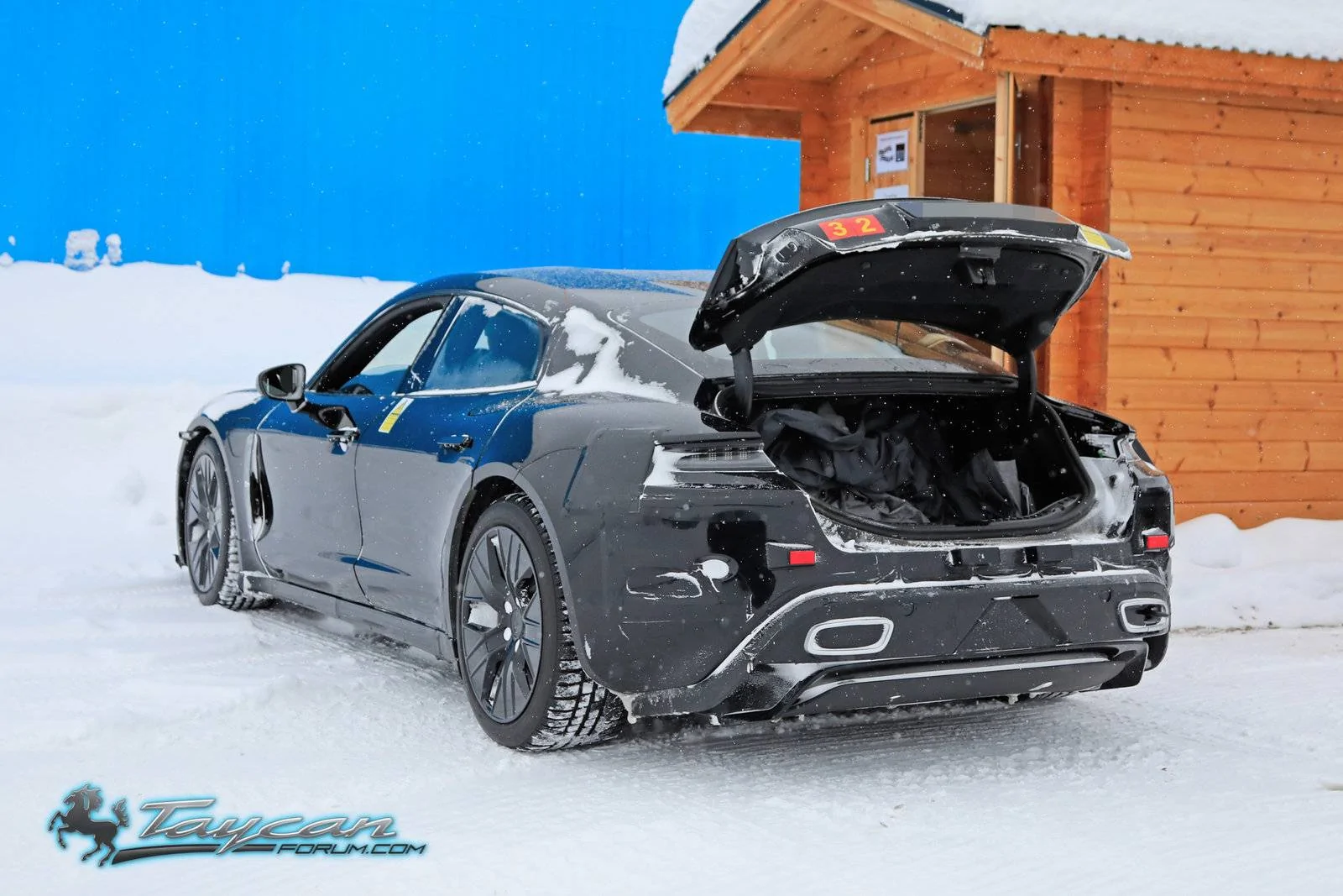 Porsche Taycan Most detailed Taycan spy pics yet, with first look at carbon ceramic brakes Porsche-Taycan-Prototype-_SB18068