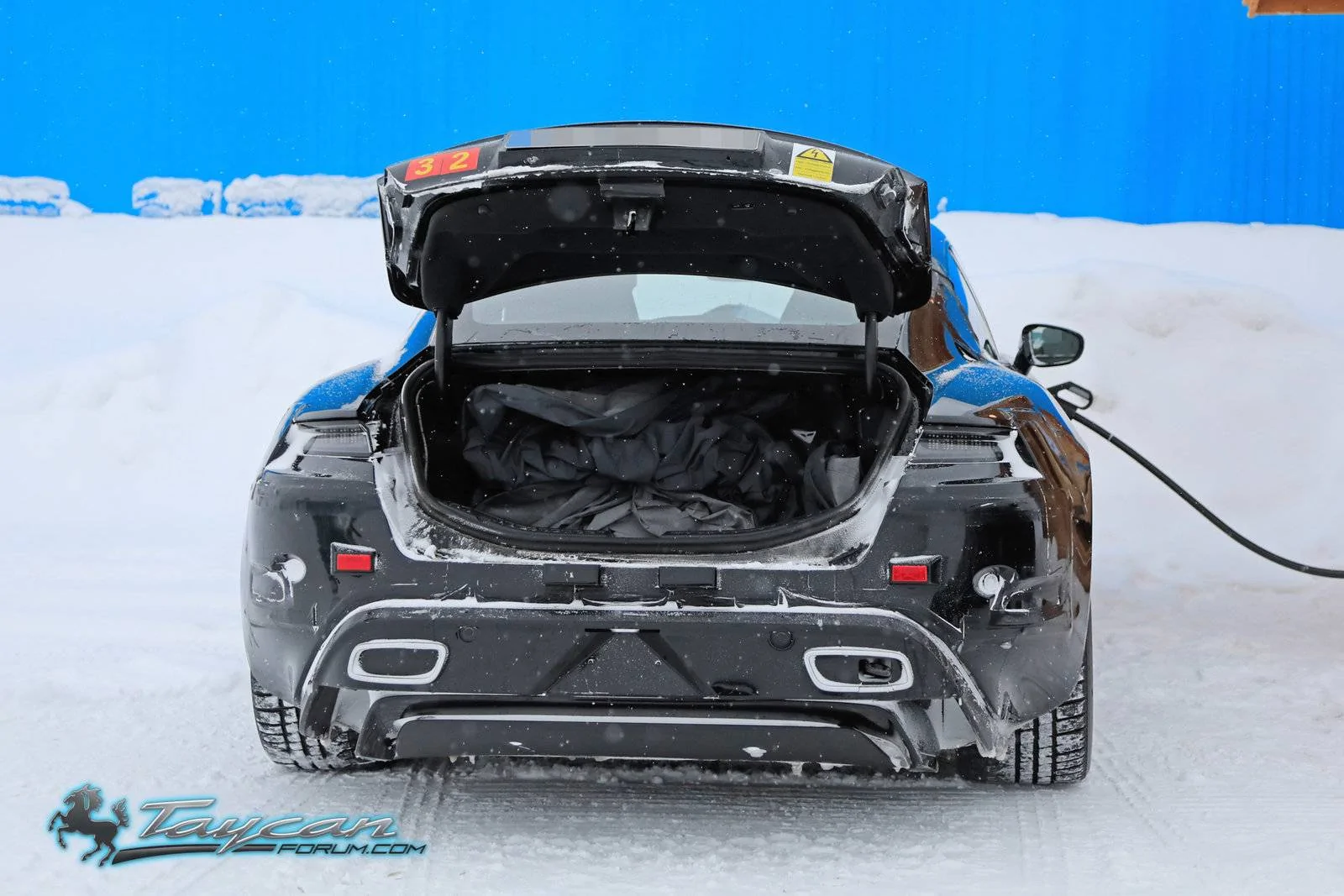Porsche Taycan Most detailed Taycan spy pics yet, with first look at carbon ceramic brakes Porsche-Taycan-Prototype-_SB18076