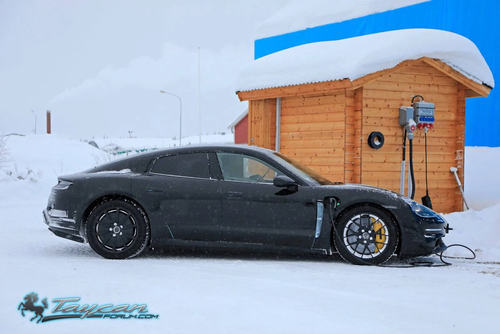 Porsche Taycan Most detailed Taycan spy pics yet, with first look at carbon ceramic brakes Porsche-Taycan-Prototype-_SB18086