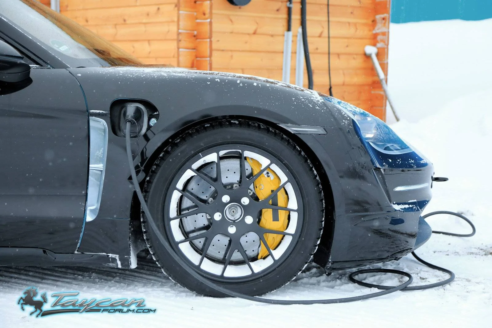Porsche Taycan Most detailed Taycan spy pics yet, with first look at carbon ceramic brakes Porsche-Taycan-Prototype-_SB18089