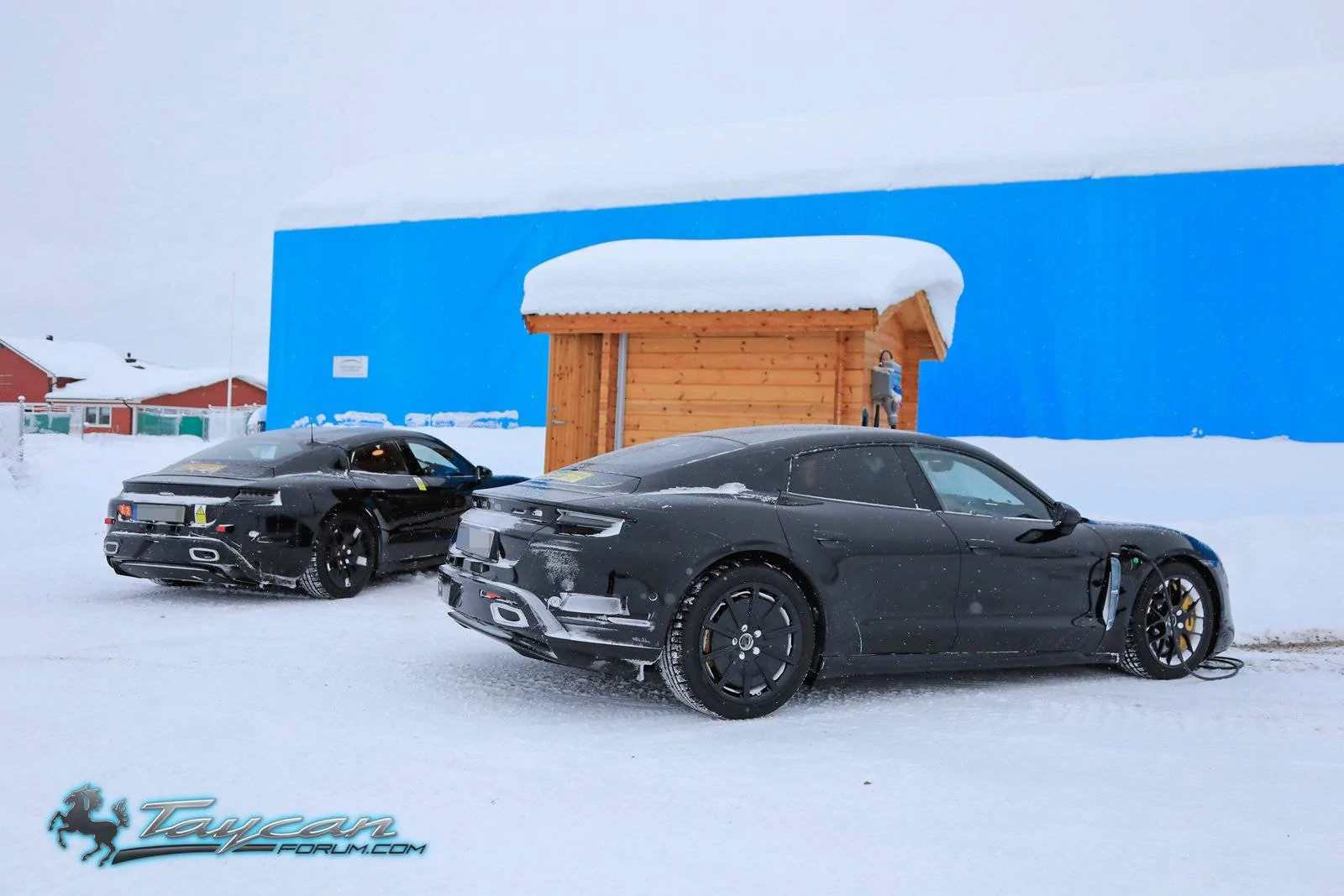 Porsche Taycan Most detailed Taycan spy pics yet, with first look at carbon ceramic brakes Porsche-Taycan-Prototype-_SB18094