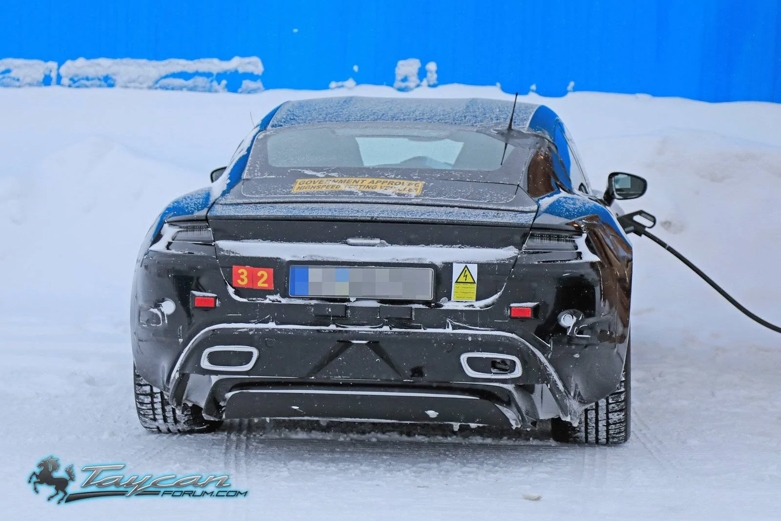 Porsche Taycan Most detailed Taycan spy pics yet, with first look at carbon ceramic brakes Porsche-Taycan-Prototype-_SB18097