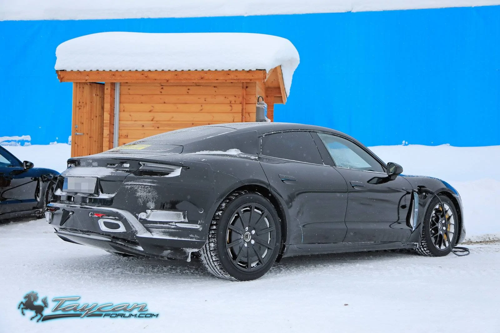 Porsche Taycan Most detailed Taycan spy pics yet, with first look at carbon ceramic brakes Porsche-Taycan-Prototype-_SB18098