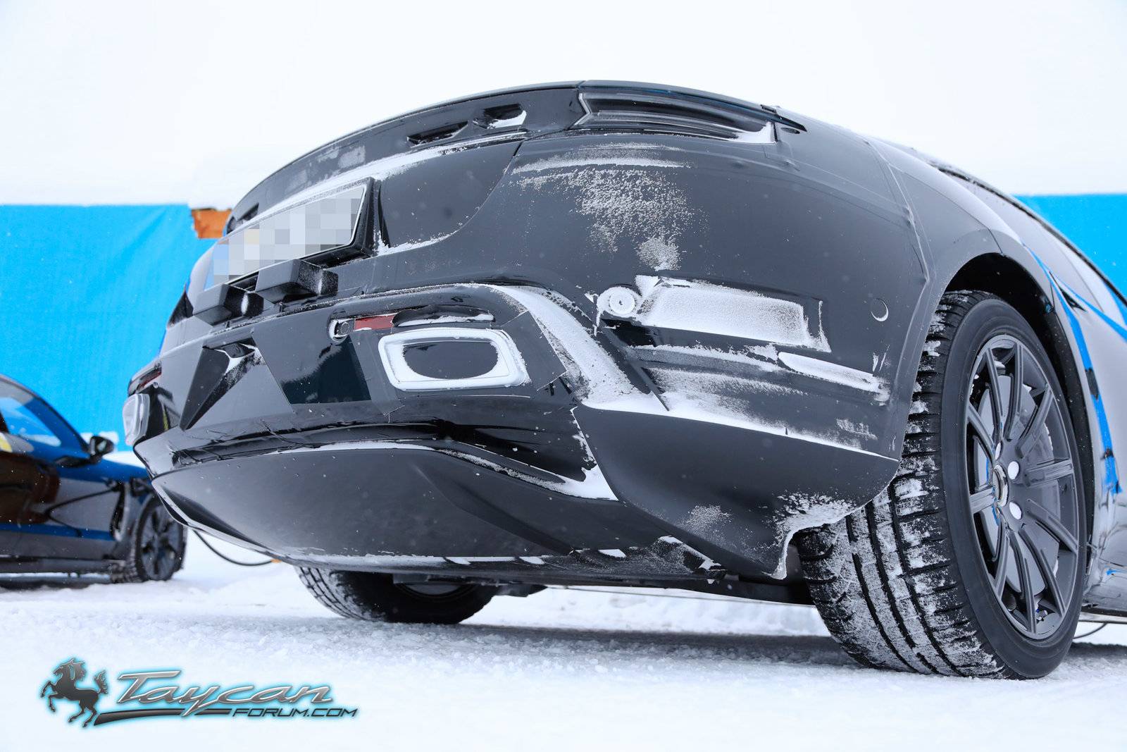 Porsche Taycan Most detailed Taycan spy pics yet, with first look at carbon ceramic brakes Porsche-Taycan-Prototype-_SB18102