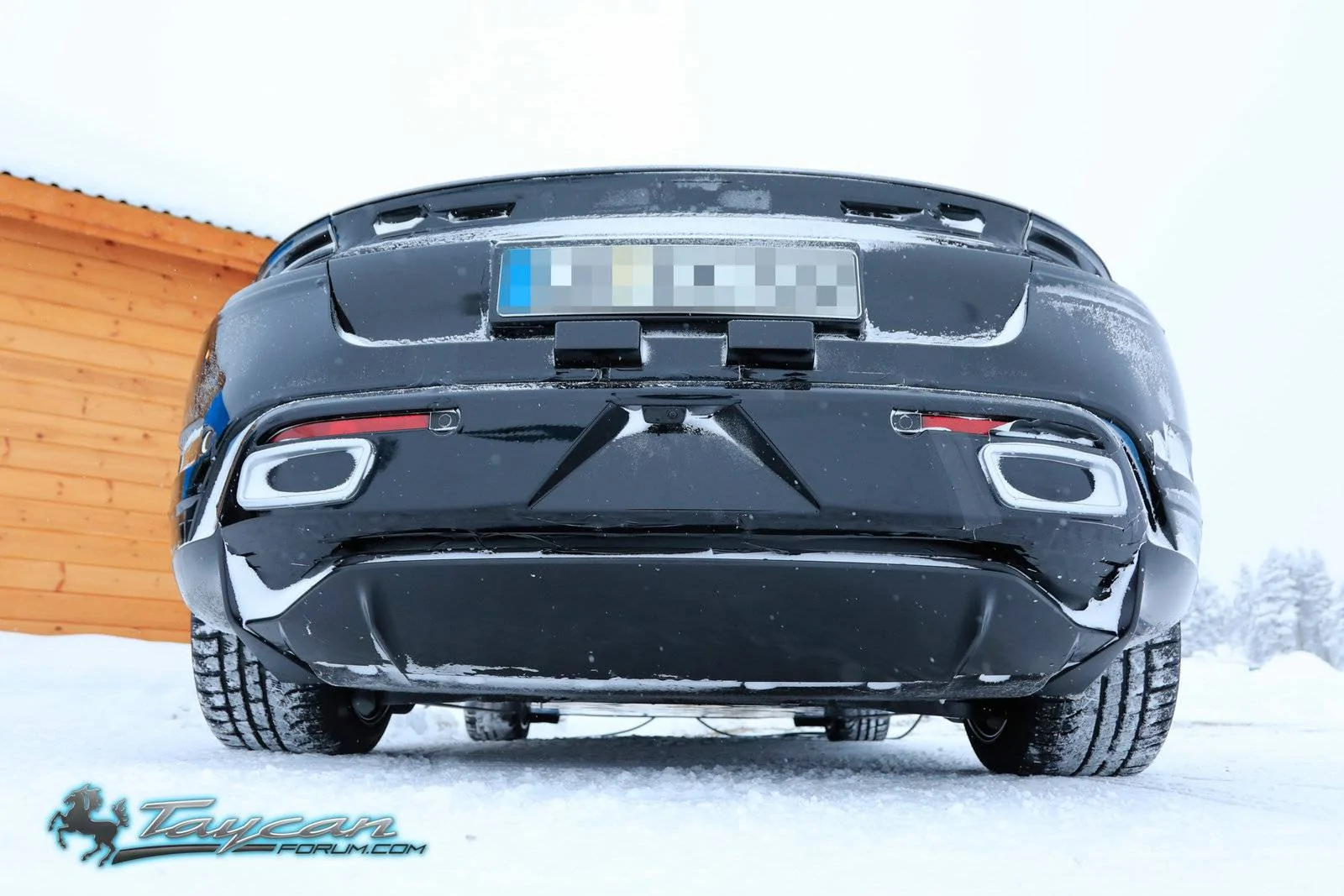Porsche Taycan Most detailed Taycan spy pics yet, with first look at carbon ceramic brakes Porsche-Taycan-Prototype-_SB18107