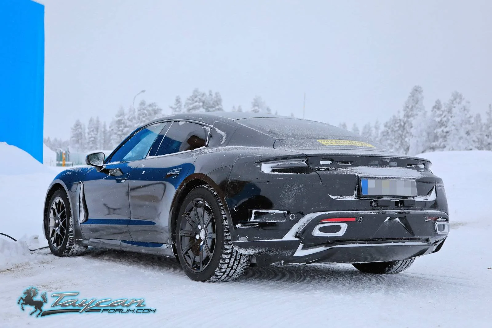 Porsche Taycan Most detailed Taycan spy pics yet, with first look at carbon ceramic brakes Porsche-Taycan-Prototype-_SB18112