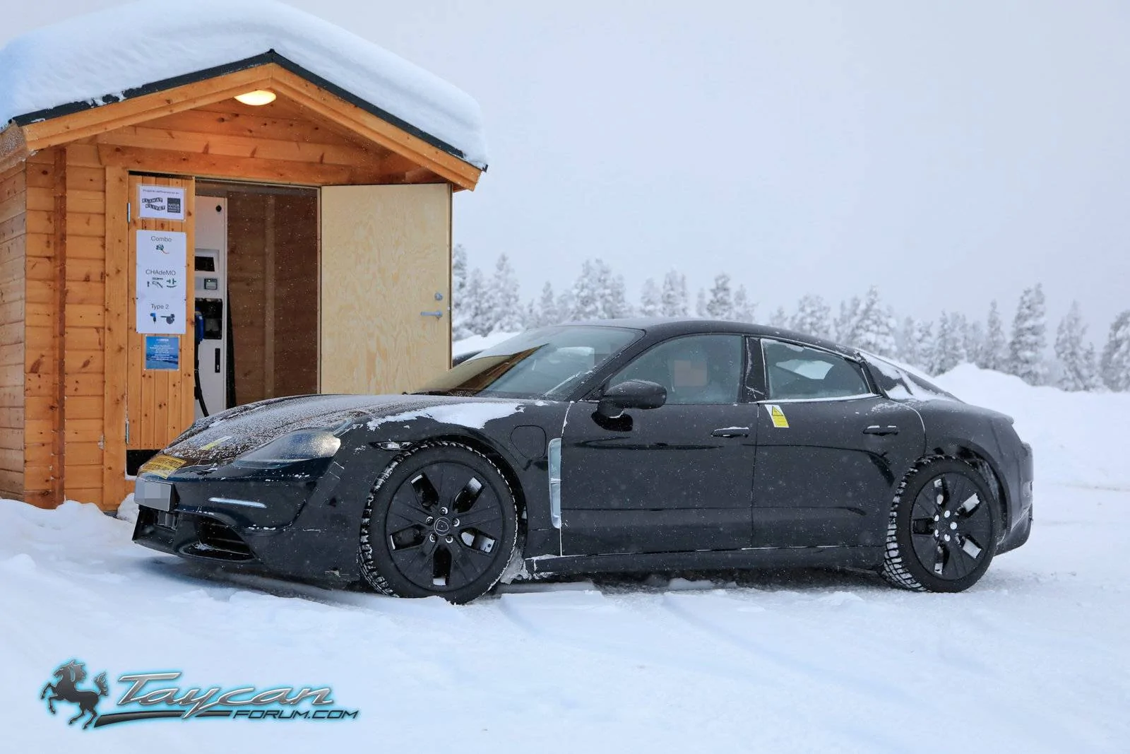Porsche Taycan Most detailed Taycan spy pics yet, with first look at carbon ceramic brakes Porsche-Taycan-Prototype-_SB18116