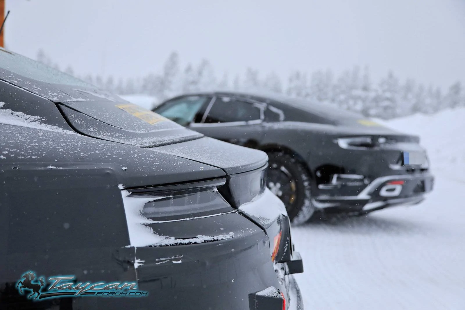 Porsche Taycan Most detailed Taycan spy pics yet, with first look at carbon ceramic brakes Porsche-Taycan-Prototype-_SB18120