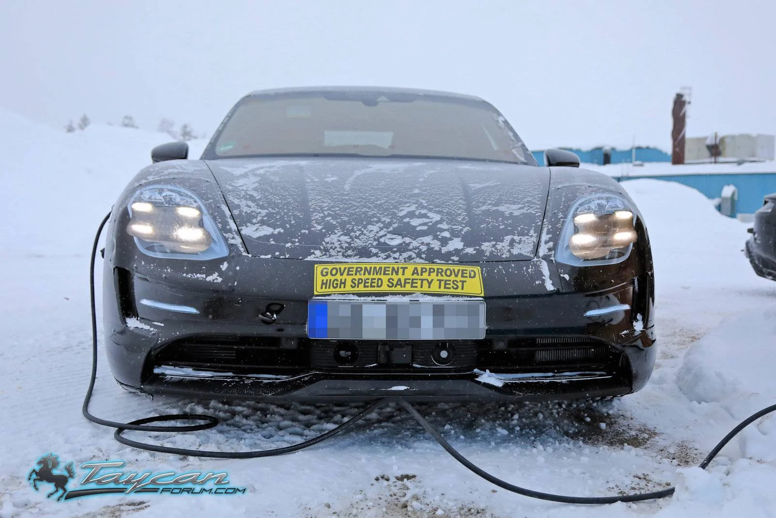 Porsche Taycan Most detailed Taycan spy pics yet, with first look at carbon ceramic brakes Porsche-Taycan-Prototype-_SB18134