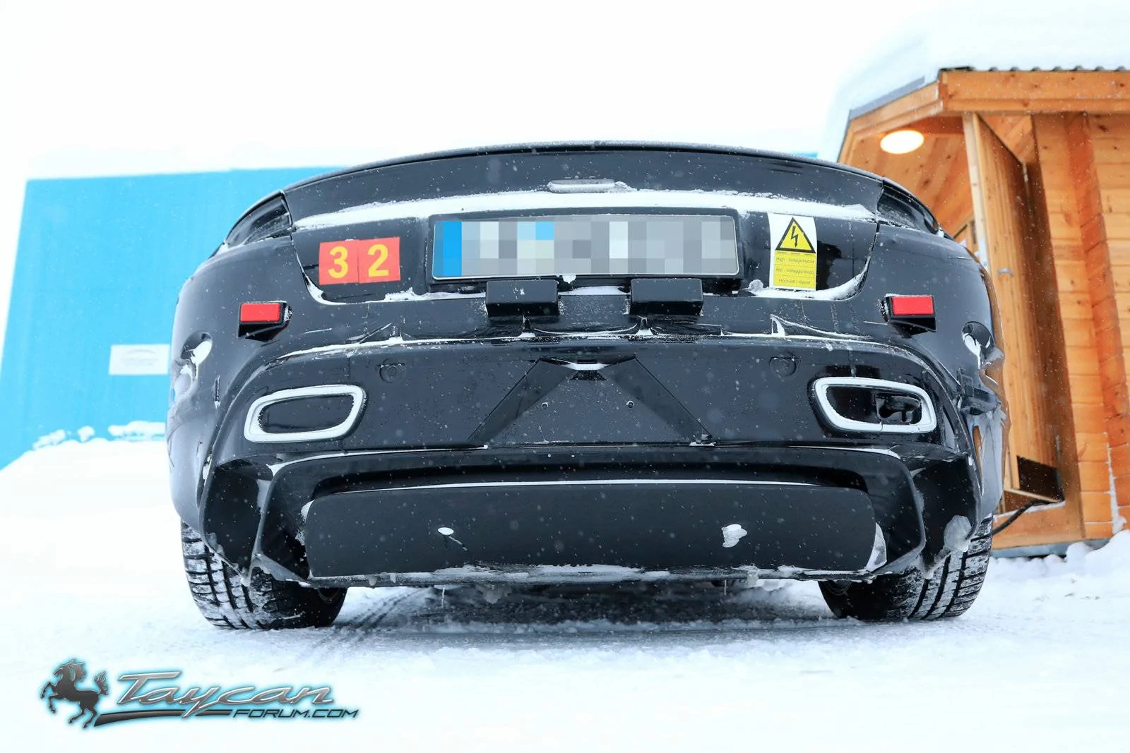 Porsche Taycan Most detailed Taycan spy pics yet, with first look at carbon ceramic brakes Porsche-Taycan-Prototype-_SB18162