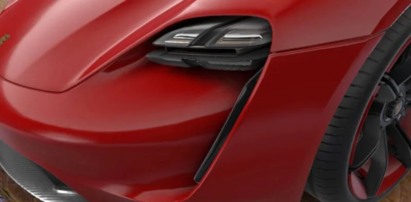 Porsche Taycan Our 2020 Porsche Taycan Preview Renderings! headlight