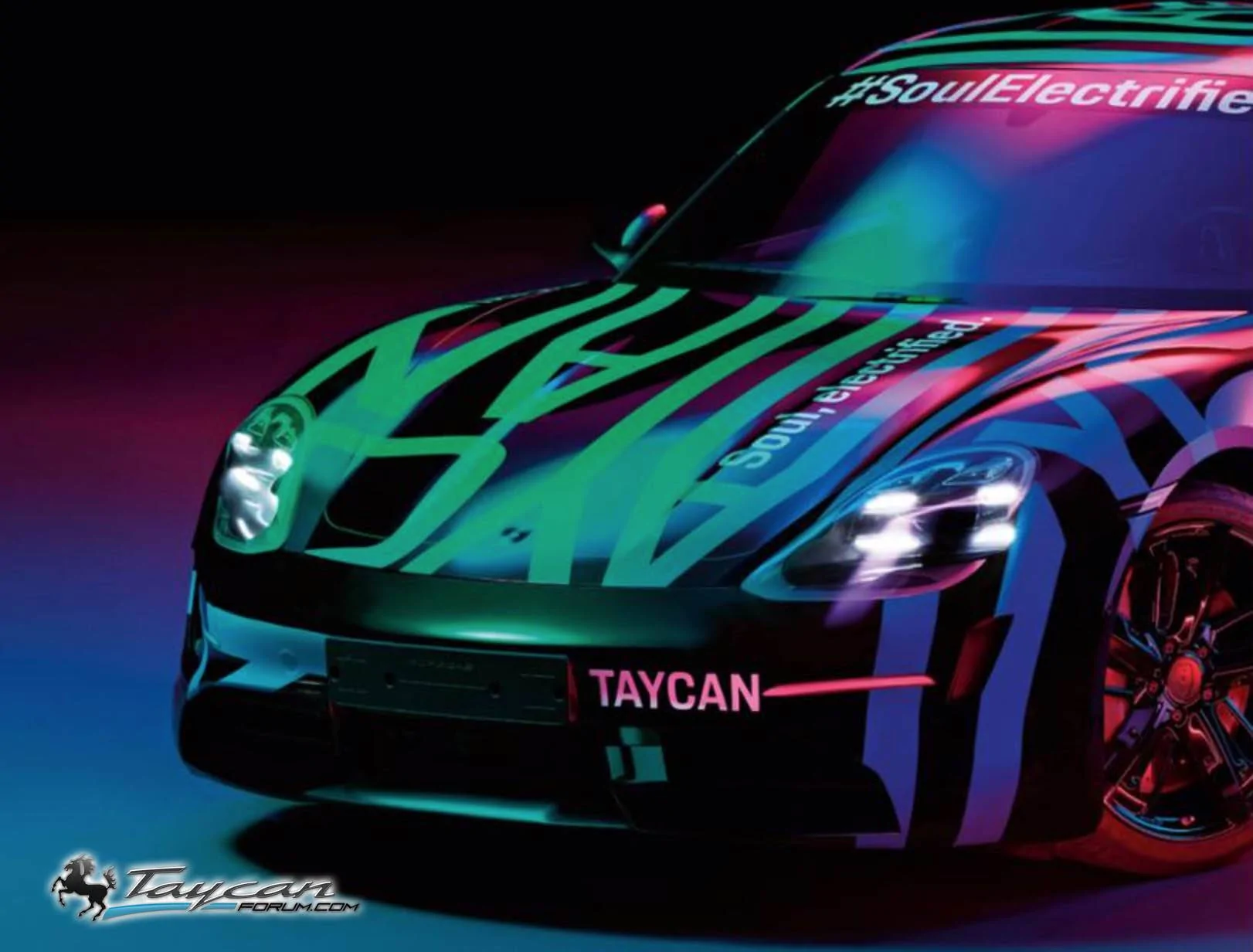 Porsche Taycan Porsche drops first production Taycan images in official camo! Production-Taycan-Camo