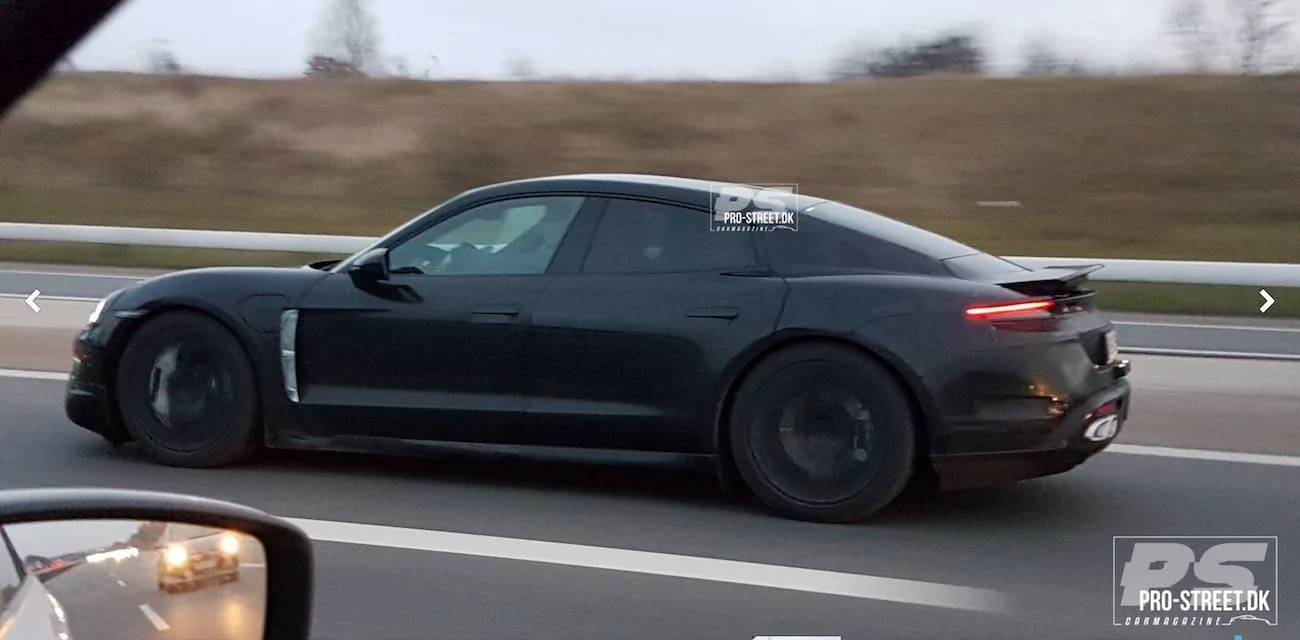 Porsche Taycan Taycan prototype looking great in motion. Now with video and sound! Porsche Taycan Denmark 5