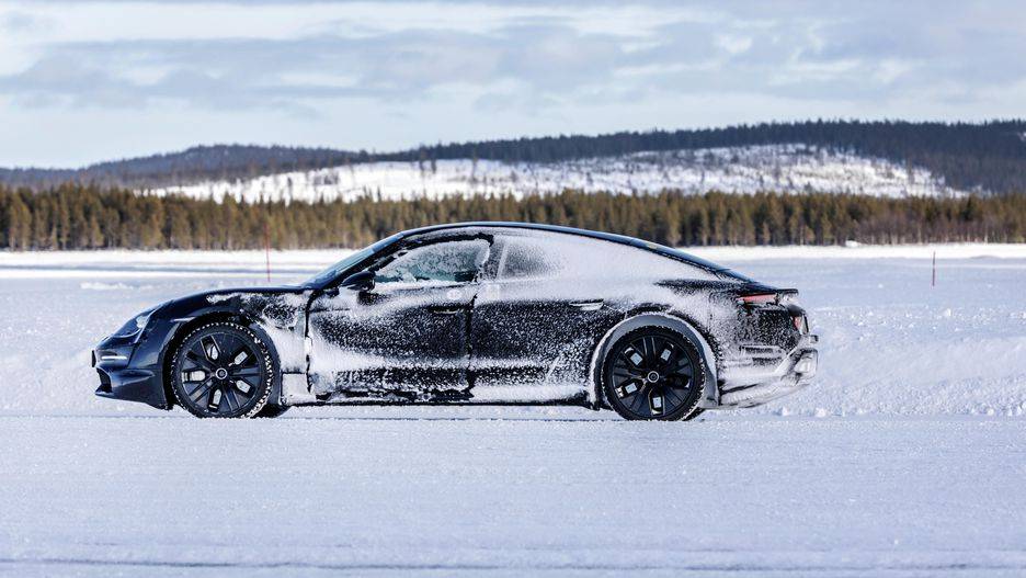 Porsche Taycan CNET Rides & Reviews Top-Trim Porsche Taycan "Turbo" 2020-porsche-taycan-first-ride-111