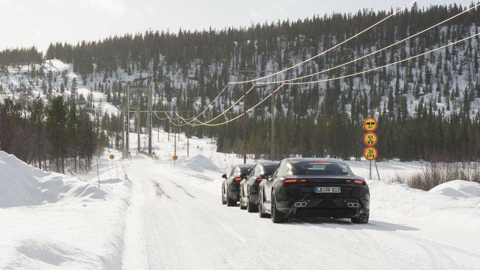 Porsche Taycan CNET Rides & Reviews Top-Trim Porsche Taycan "Turbo" 2020-porsche-taycan-first-ride-39-of-78
