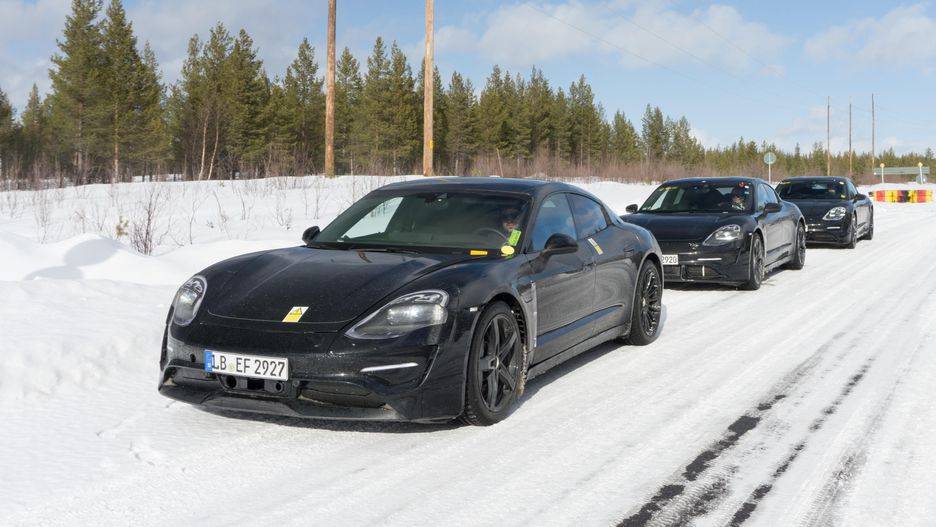 Porsche Taycan CNET Rides & Reviews Top-Trim Porsche Taycan "Turbo" 2020-porsche-taycan-first-ride-48-of-78