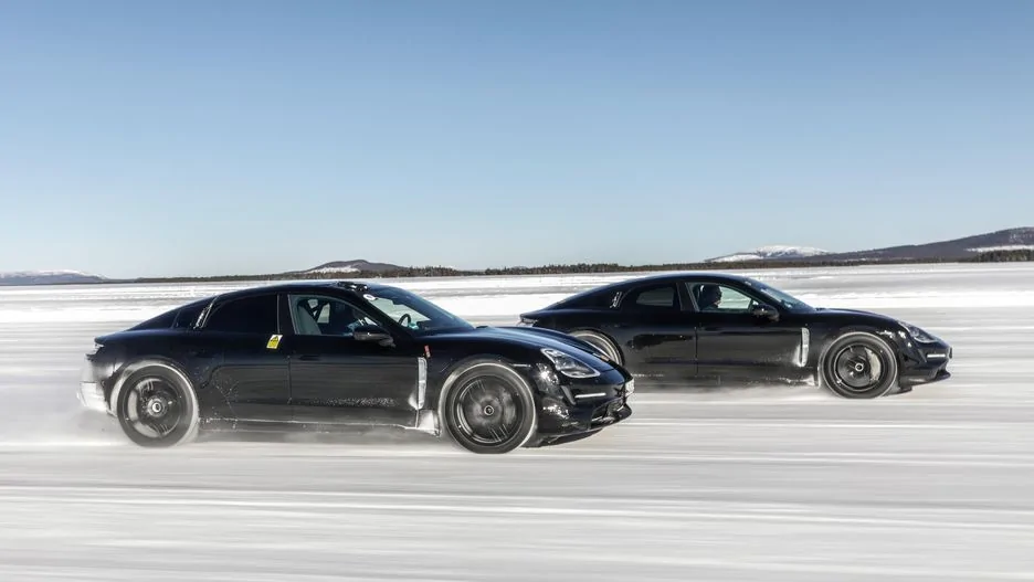 Porsche Taycan CNET Rides & Reviews Top-Trim Porsche Taycan "Turbo" 2020-porsche-taycan-first-ride-116