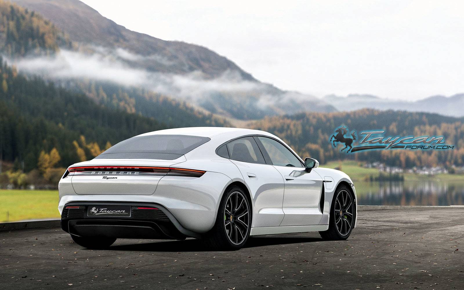 Porsche Taycan Our 2020 Porsche Taycan Preview Renderings! PorscheTaycan_white_r
