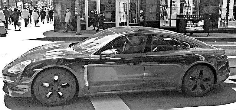 Porsche Taycan Maybe the curves are hiding? 20190430_175029