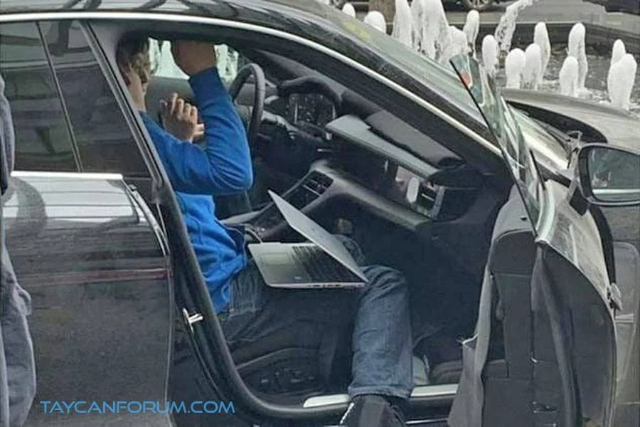 Porsche Taycan Taycan production interior spied! porsche-taycan-production-interior-jpg