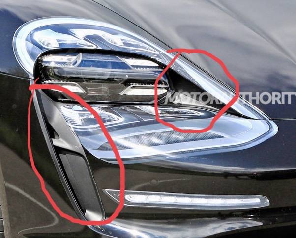 Porsche Taycan Headlight Design 99C000CD-E045-4EFA-BF8C-7BA590722D0B
