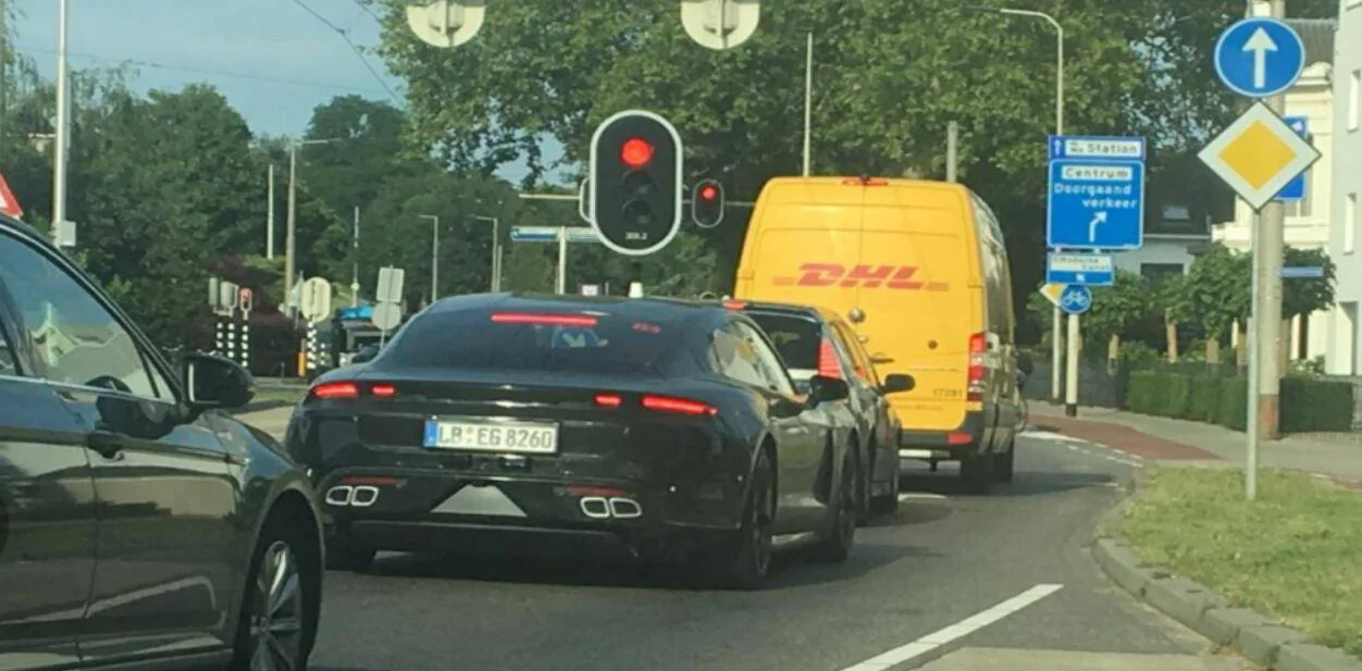 Porsche Taycan I just saw the Taycan pass my house Screenshot_20190725-121430