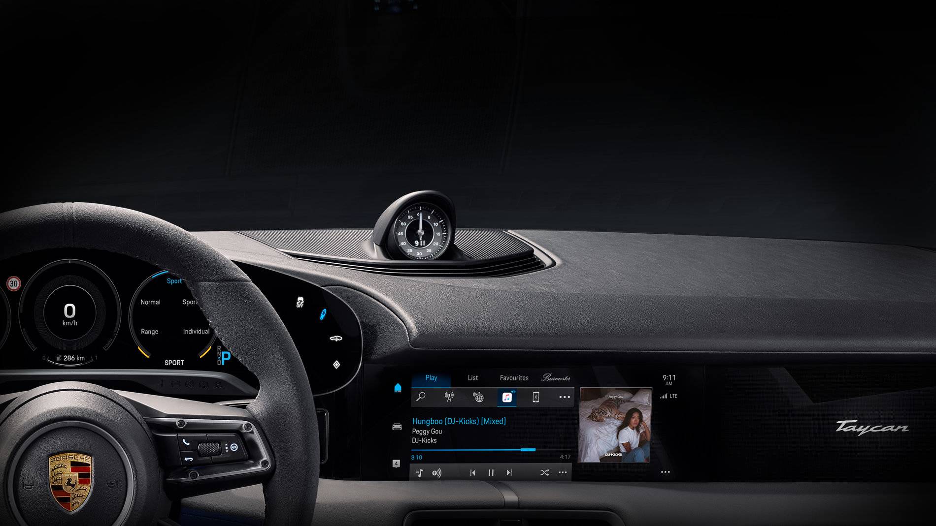 Porsche Taycan Taycan Interior Dash the-porsche-