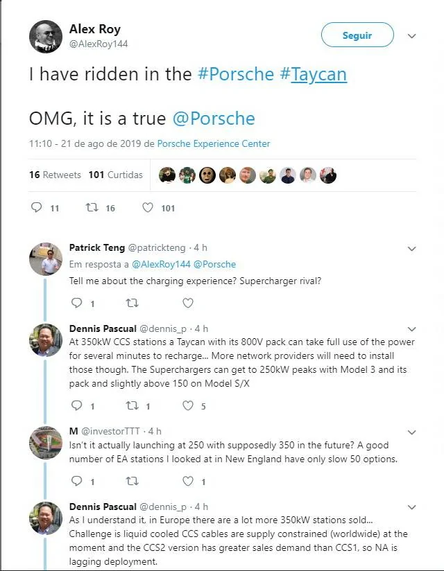 Porsche Taycan Taycan Final Design & Specs reactions from Media. Clip_5_