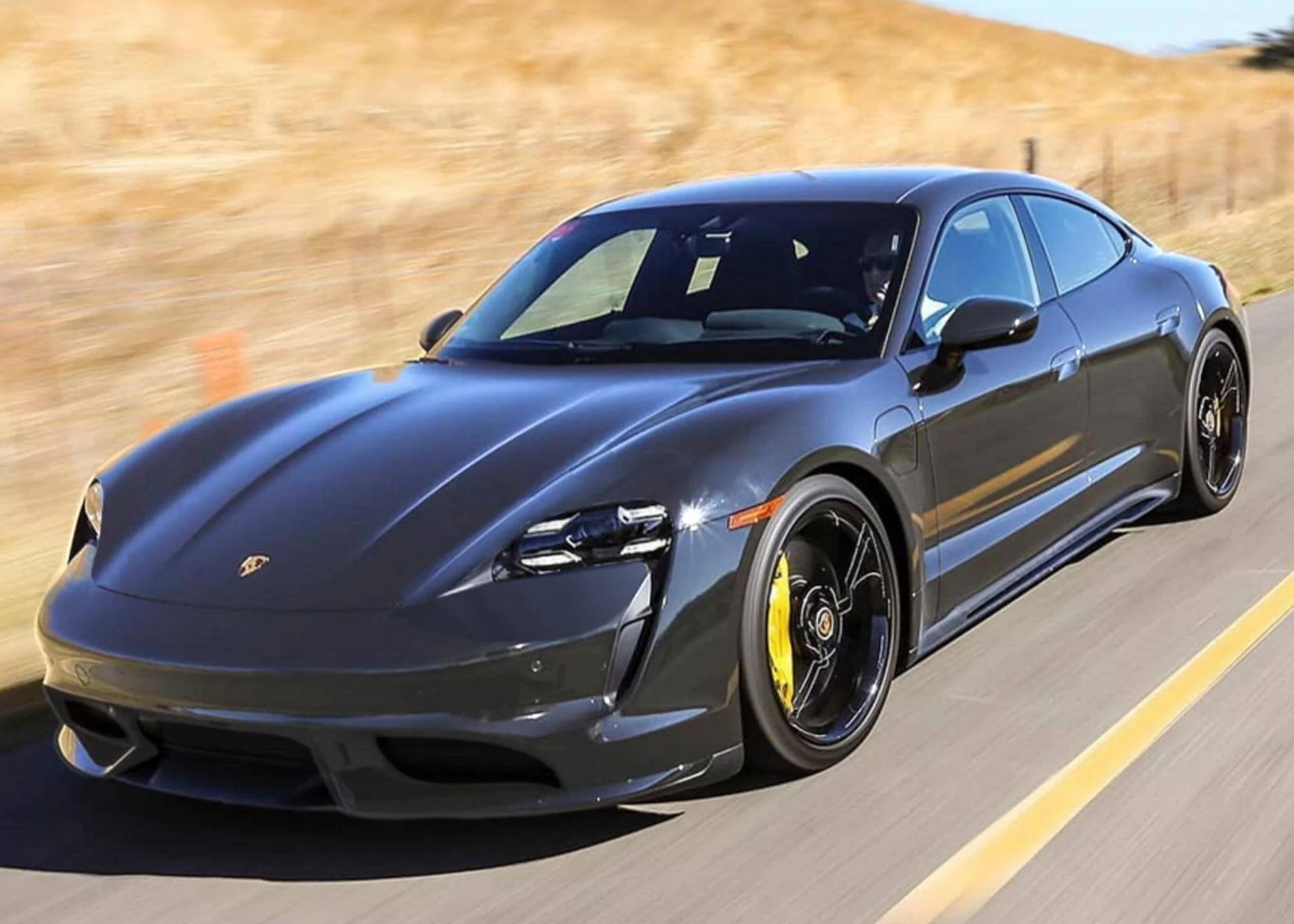 Porsche Taycan Possible Taycan color options........... Tay dark grey