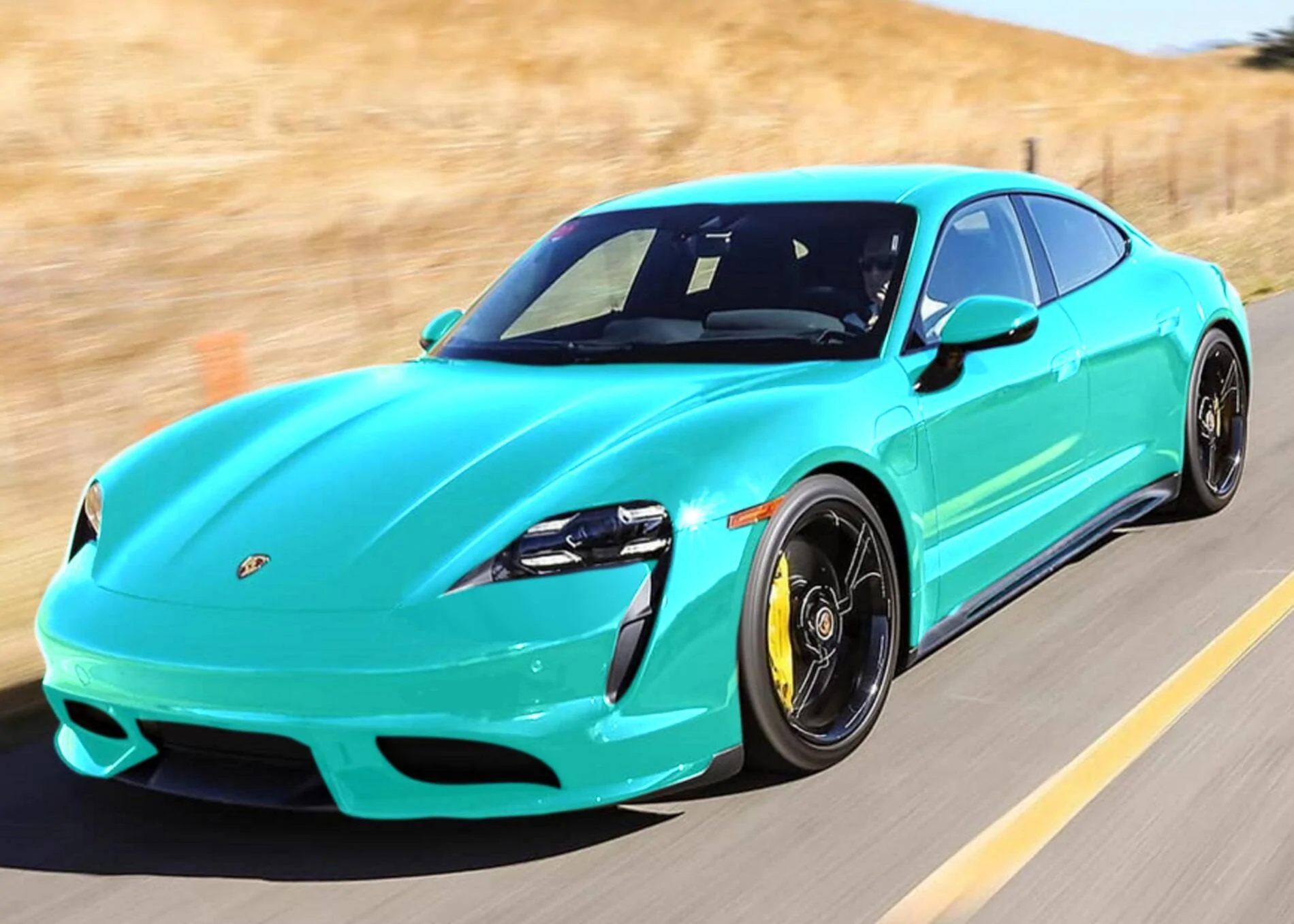 Porsche Taycan Possible Taycan color options........... tay-miami-png