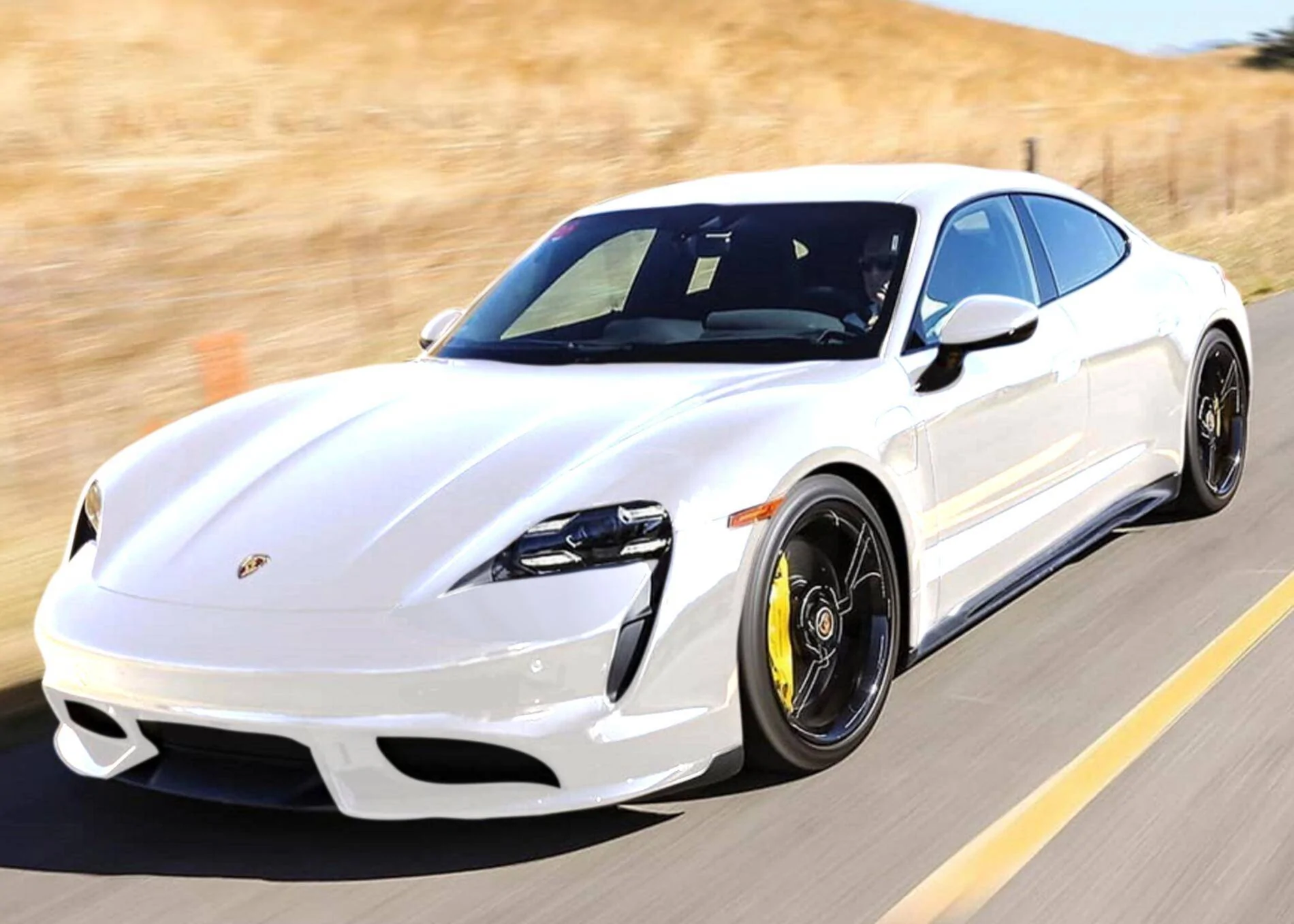 Porsche Taycan Possible Taycan color options........... tay-white-png