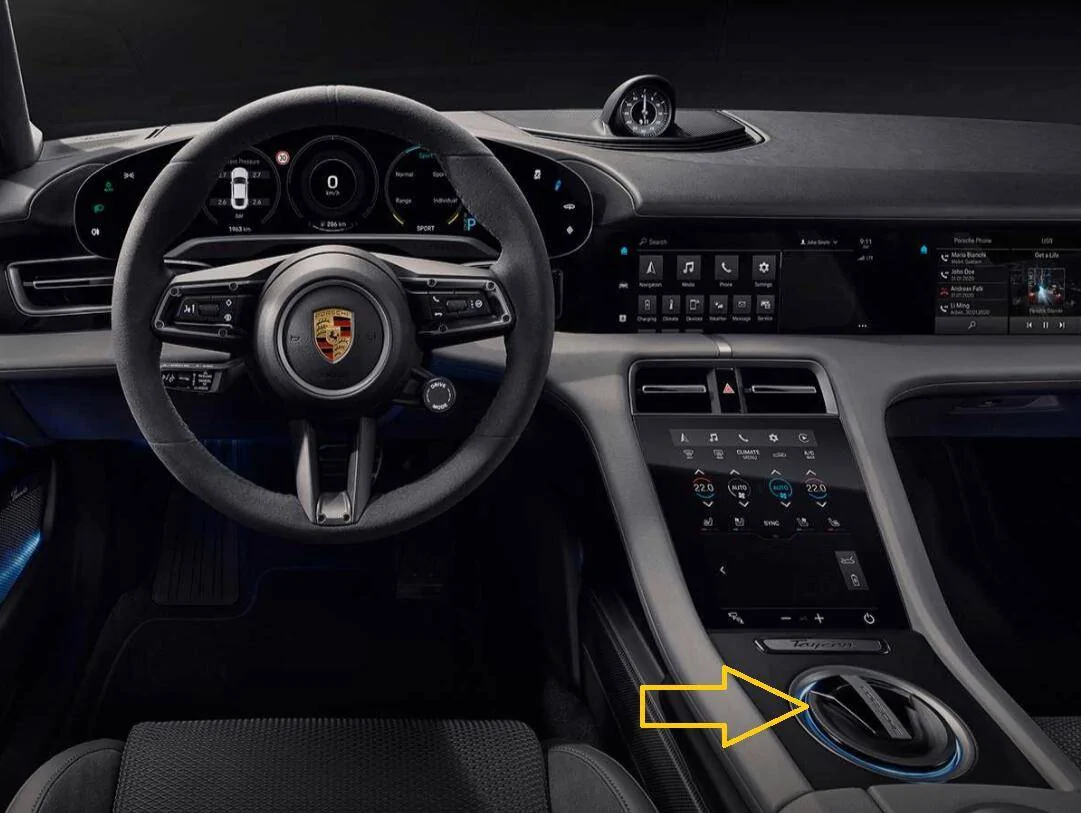 Porsche Taycan Press Release: Digital, clear, sustainable: the interior of the new Porsche Taycan! upload_2019-8-29_20-28-37