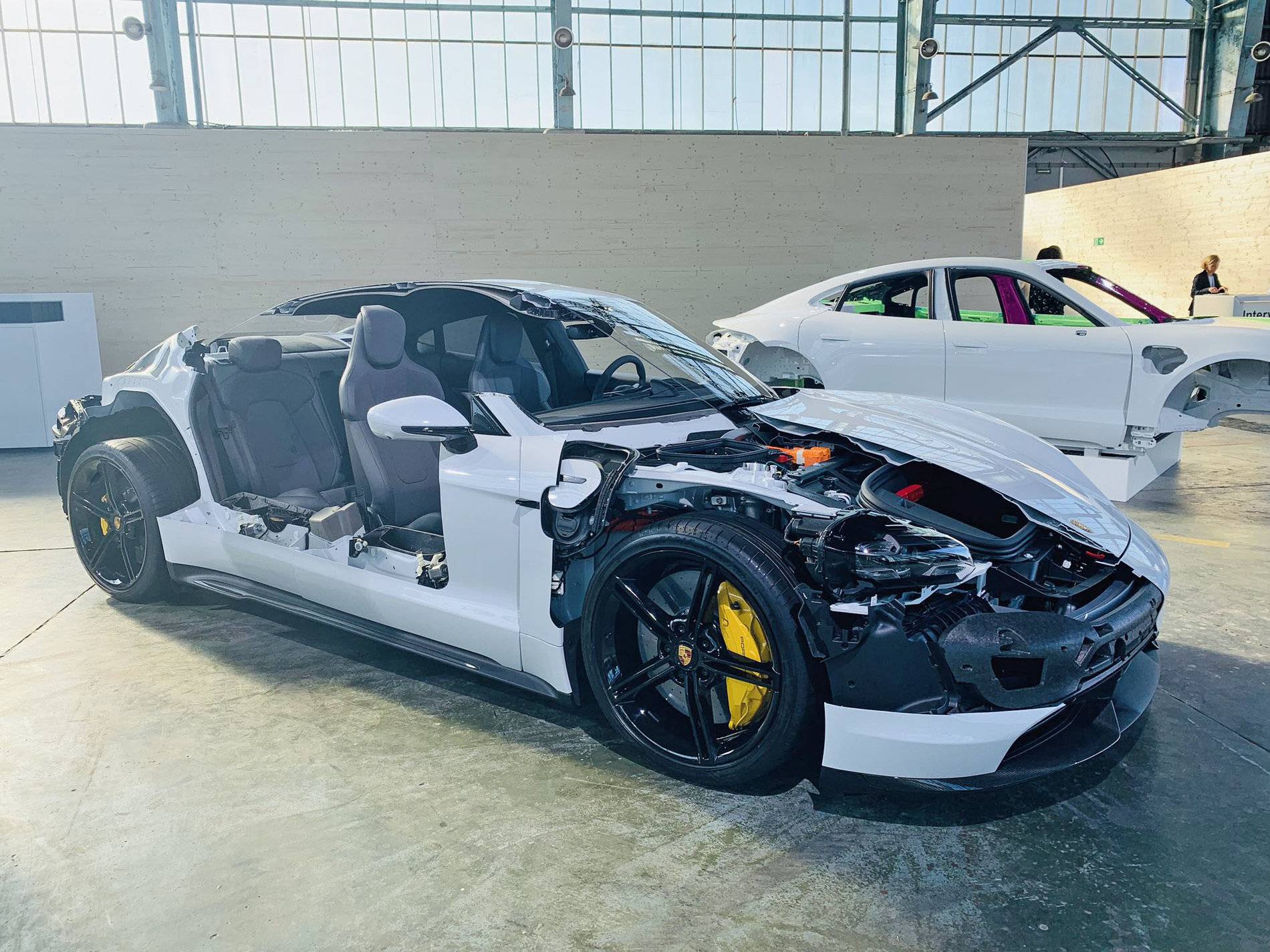 Porsche Taycan Porsche Taycan World Reveal. Watch Live Feed and React Here Taycan Cutaway