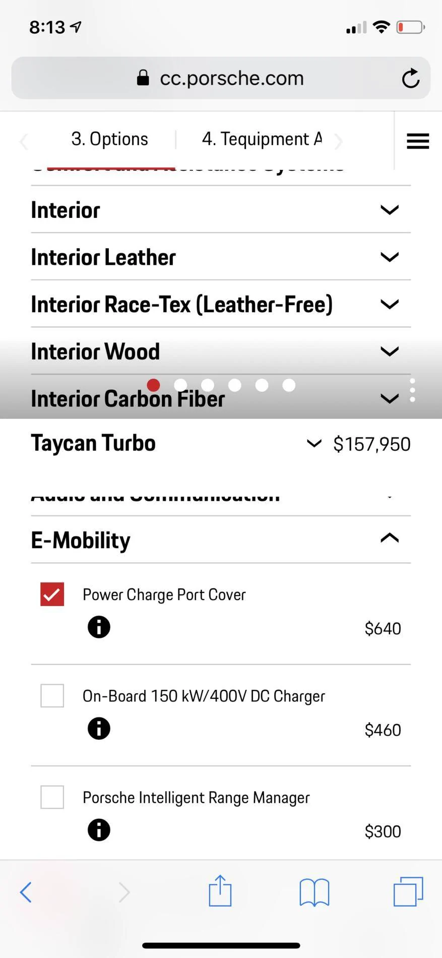 Porsche Taycan Porsche Taycan Configurator Online. Share Your Build! 72DCA64F-CE64-44AC-B0EF-BDDDE423B593