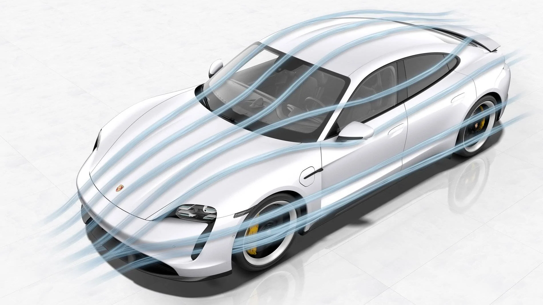 Porsche Taycan Taycan aerodynamics and active cooling high_taycan_turbo_s_aerodynamics_2019_porsche_ag
