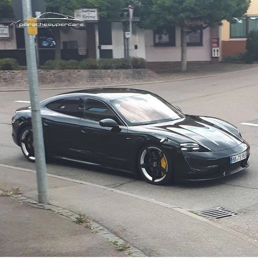 Porsche Taycan Taycans spotted in the wild 70433129_417036492254531_5695082111270145774_n