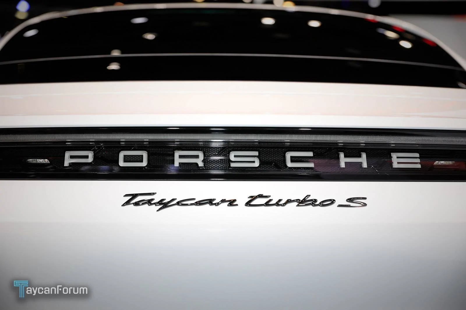 Porsche Taycan Taycan makes auto show debut in red, white, blue Taycan-Frankfurt-19597 -