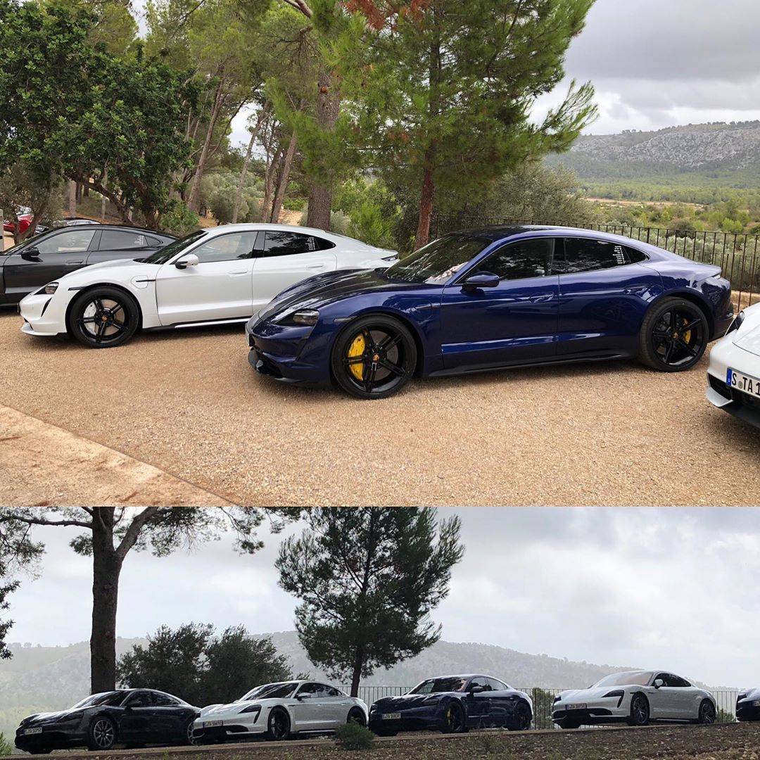 Porsche Taycan Taycans spotted in the wild 68929076_2134346090205325_7523413821102197914_n