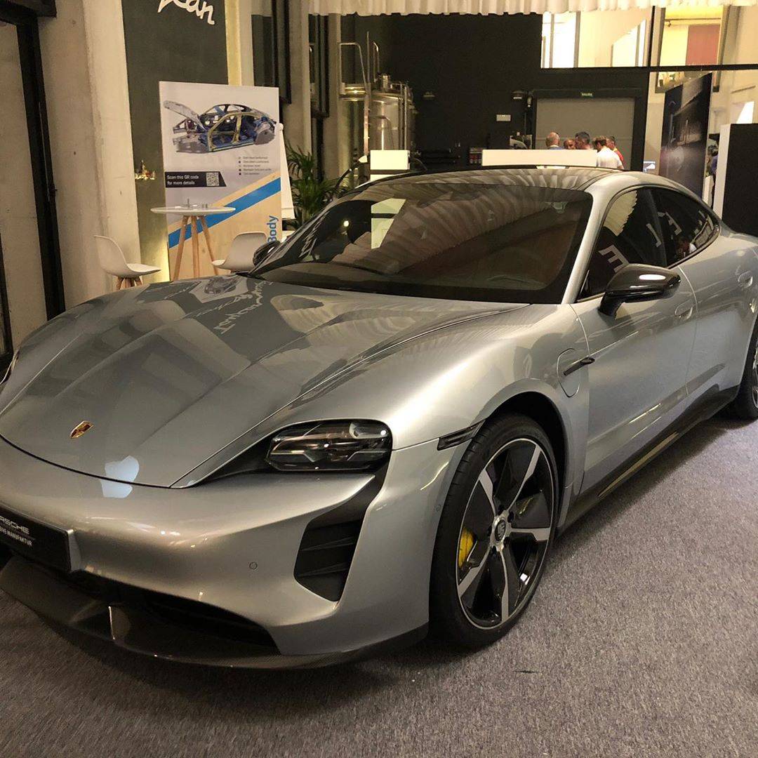 Porsche Taycan Taycans spotted in the wild 69356048_372882760074738_5134223966133811436_n