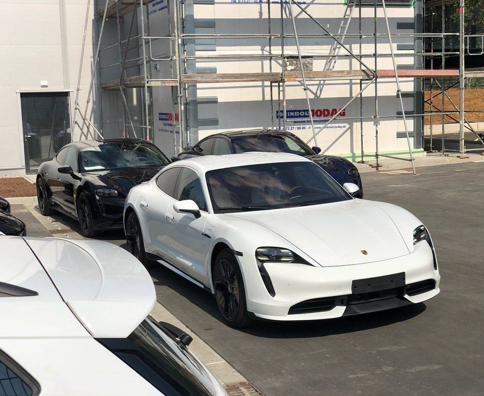 Porsche Taycan Taycans spotted in the wild 69467569_373161160269241_4626279618359568494_n