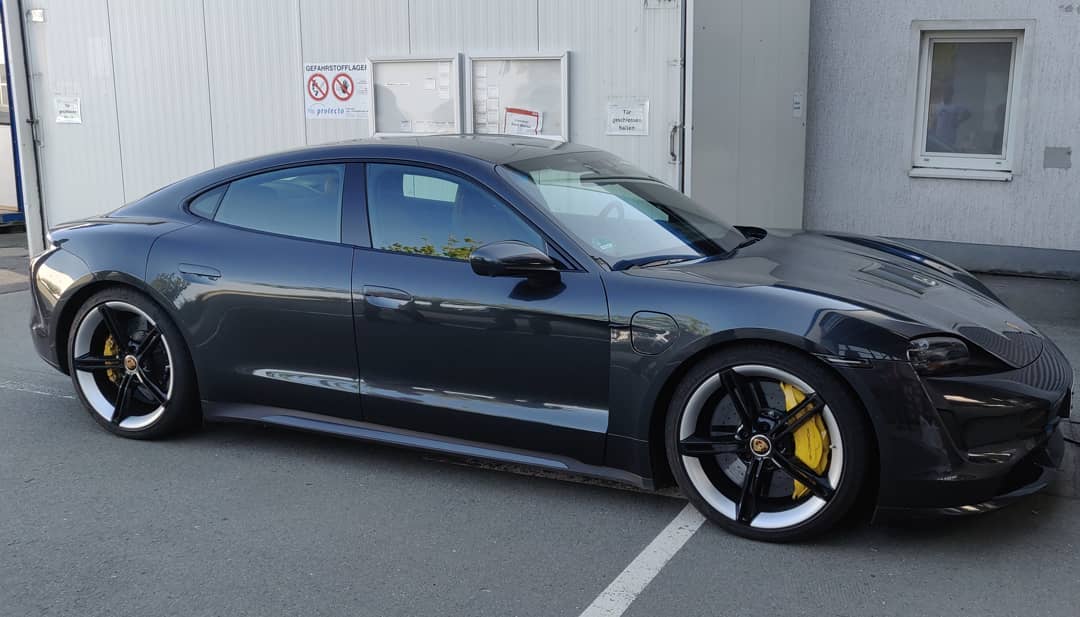 Porsche Taycan Taycans spotted in the wild 69924229_112532736798276_1497754776555342212_n
