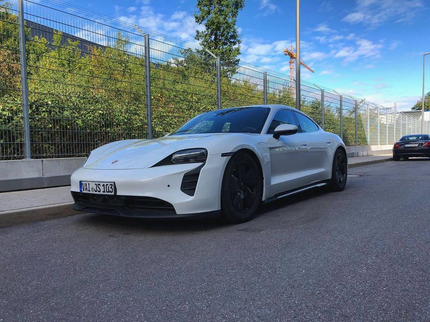 Porsche Taycan Taycans spotted in the wild 69093172_131266274827686_2303282434270575416_n