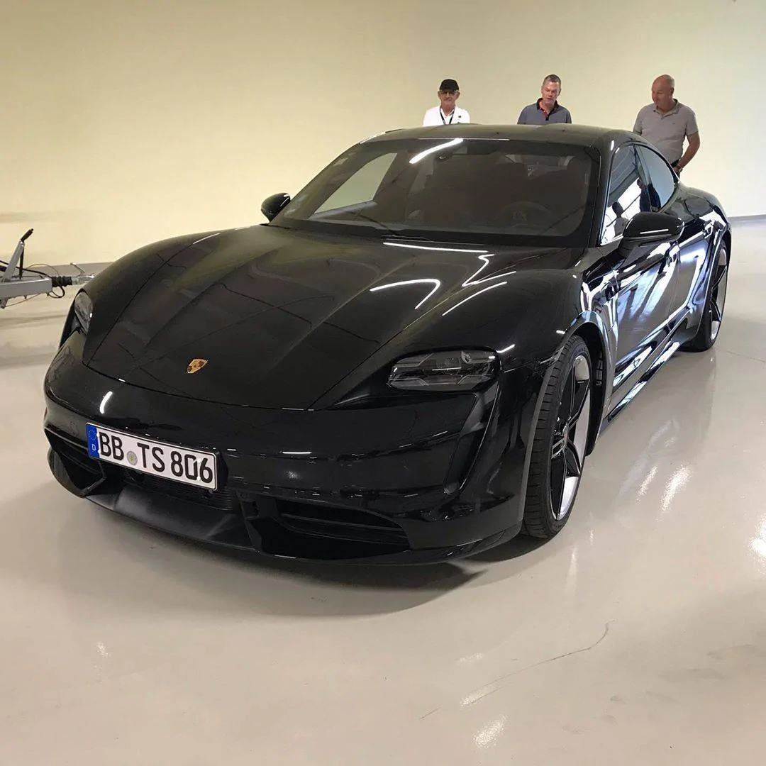 Porsche Taycan Taycans spotted in the wild 68831335_150756109474205_2779528679362776244_n
