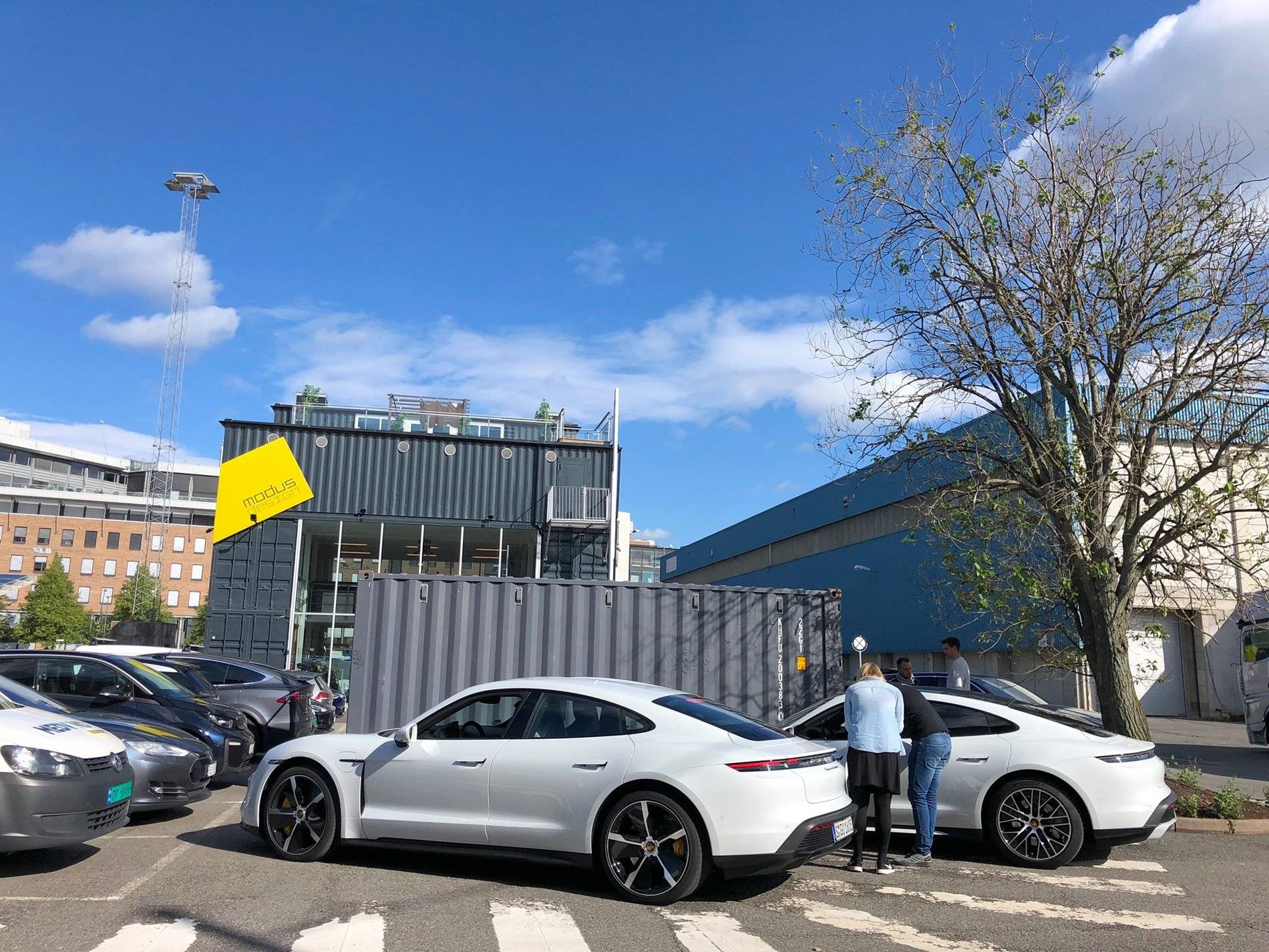 Porsche Taycan Taycans spotted in the wild 71563395_10157015845932732_5337362485873737728_o